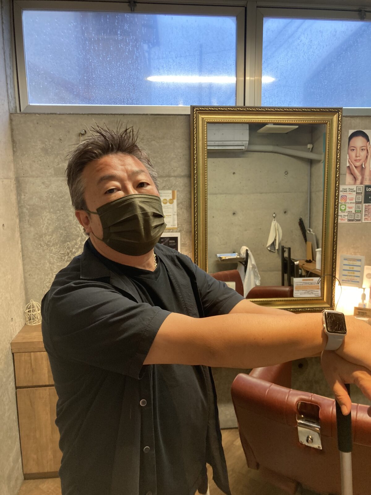 コロナ対策　消毒　人気スタイリスト　ランキングが高い美容院　岐阜柳津町　ヘアーラウル