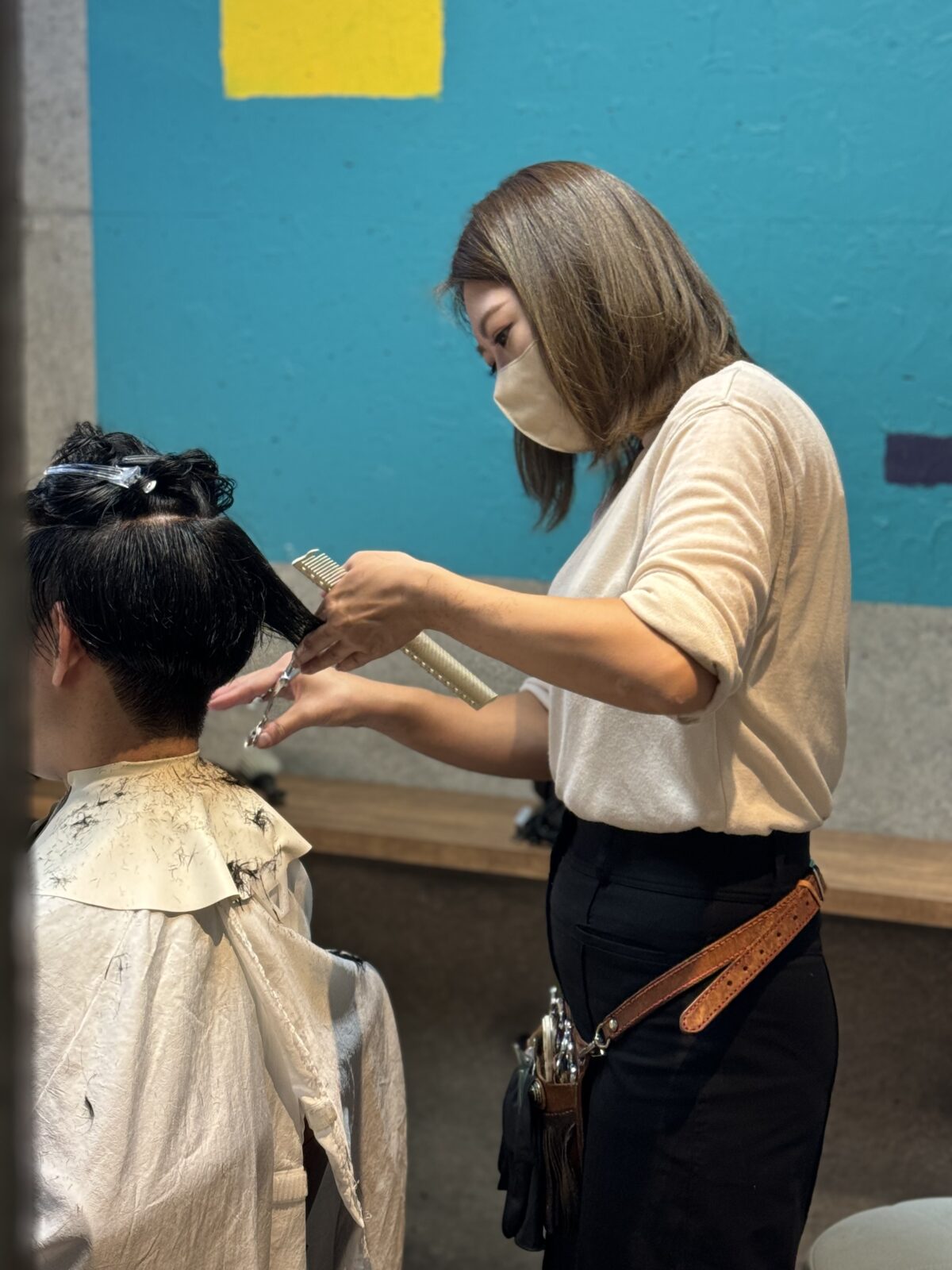 秋のヘアカラー　人気スタイリスト　ランキングが高い美容院　岐阜柳津町　ヘアーラウル