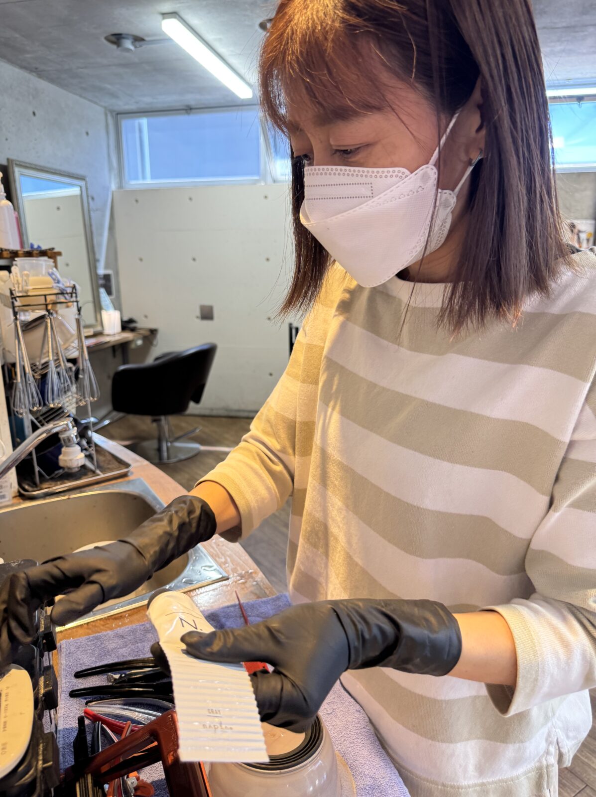 人気スタイリスト　ランキングが高い美容院　白髪染め　ハゲ予防　美革ストレート　岐阜柳津町　ヘアーラウル