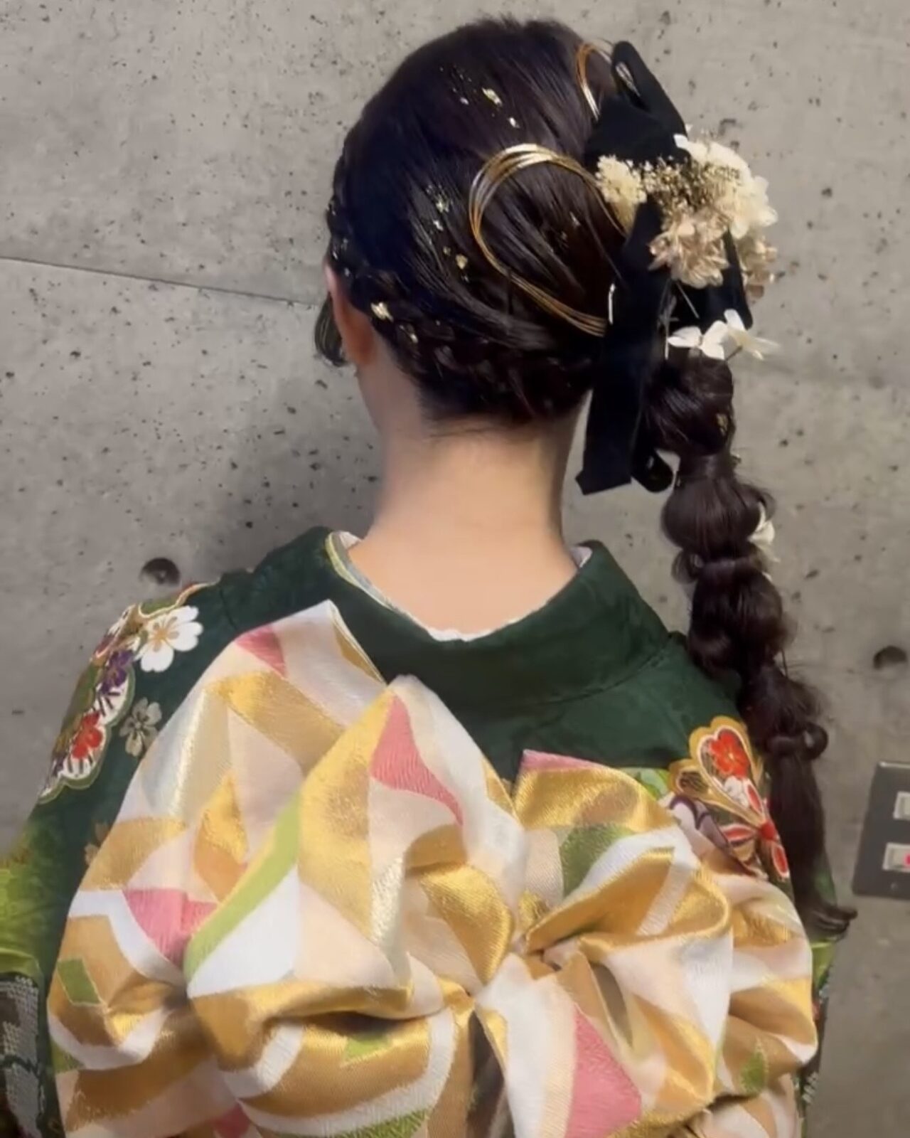 編み下ろし　成人式　ヘアセット　人気スタイリスト　ランキングが高い美容院　白髪染め　ハゲ予防　美革ストレート　岐阜柳津町　ヘアーラウル