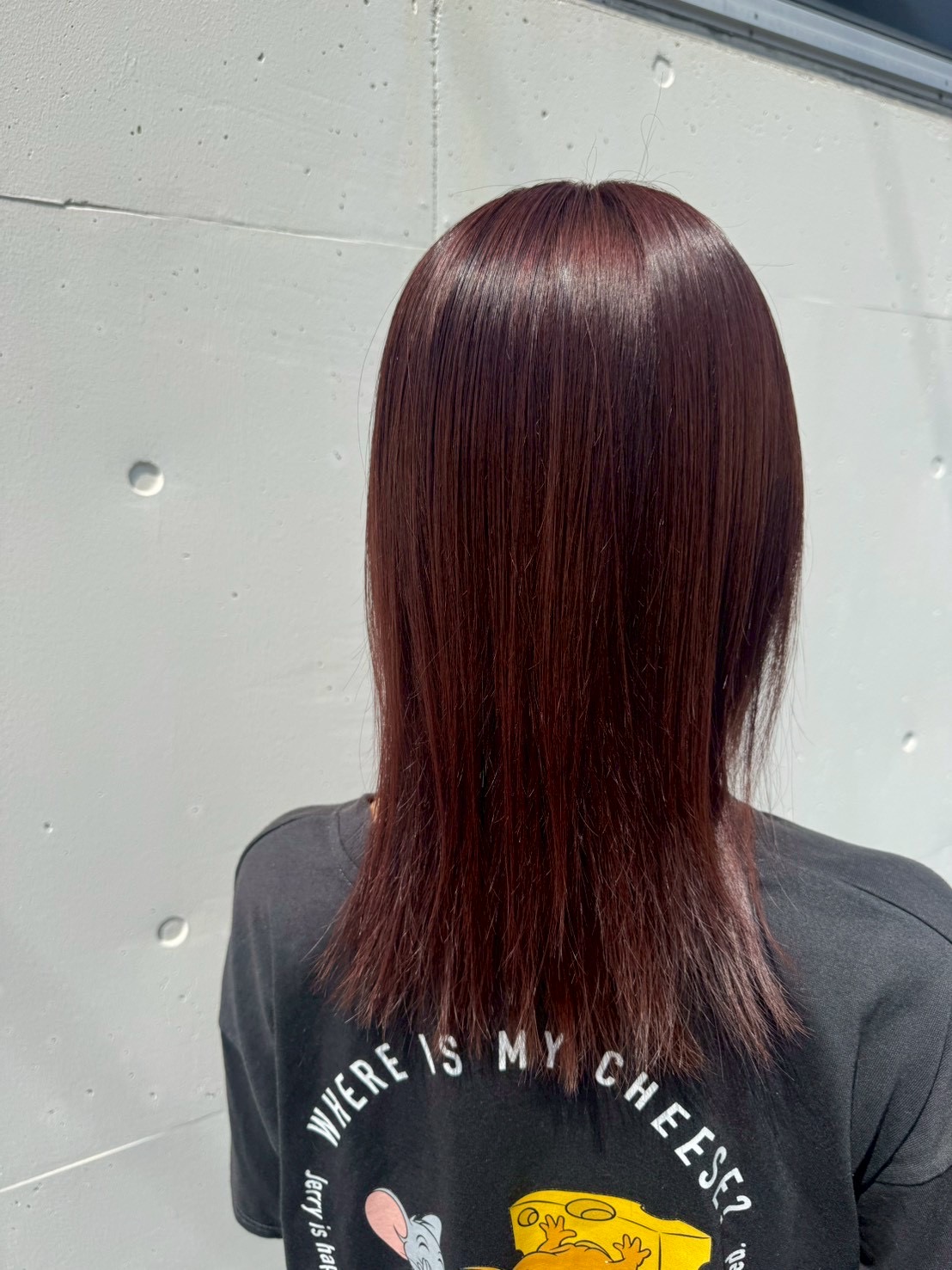 ボルドーカラー 人気スタイリスト ランキングが高い美容院 白髪染め ハゲ予防 美革ストレート 岐阜柳津町 ヘアーラウル