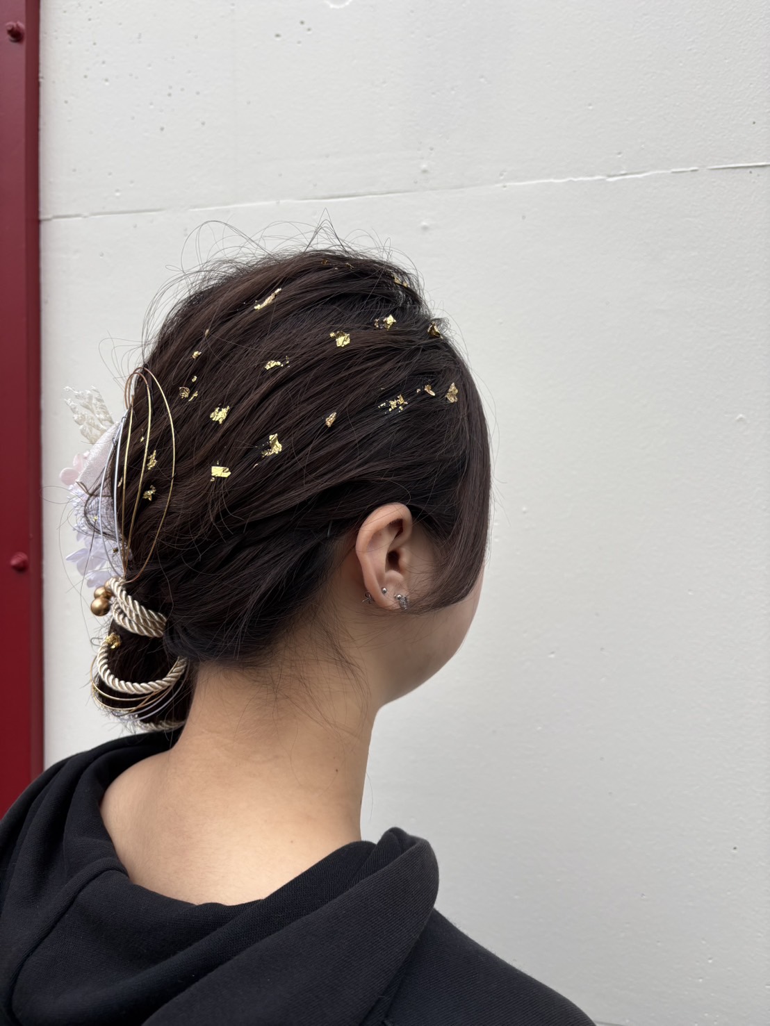 サイドポニーアレンジ　成人式　前撮り　ヘアアレンジ　人気スタイリスト　ランキングが高い美容院　白髪染め　ハゲ予防　美革ストレート　岐阜柳津町　ヘアーラウル