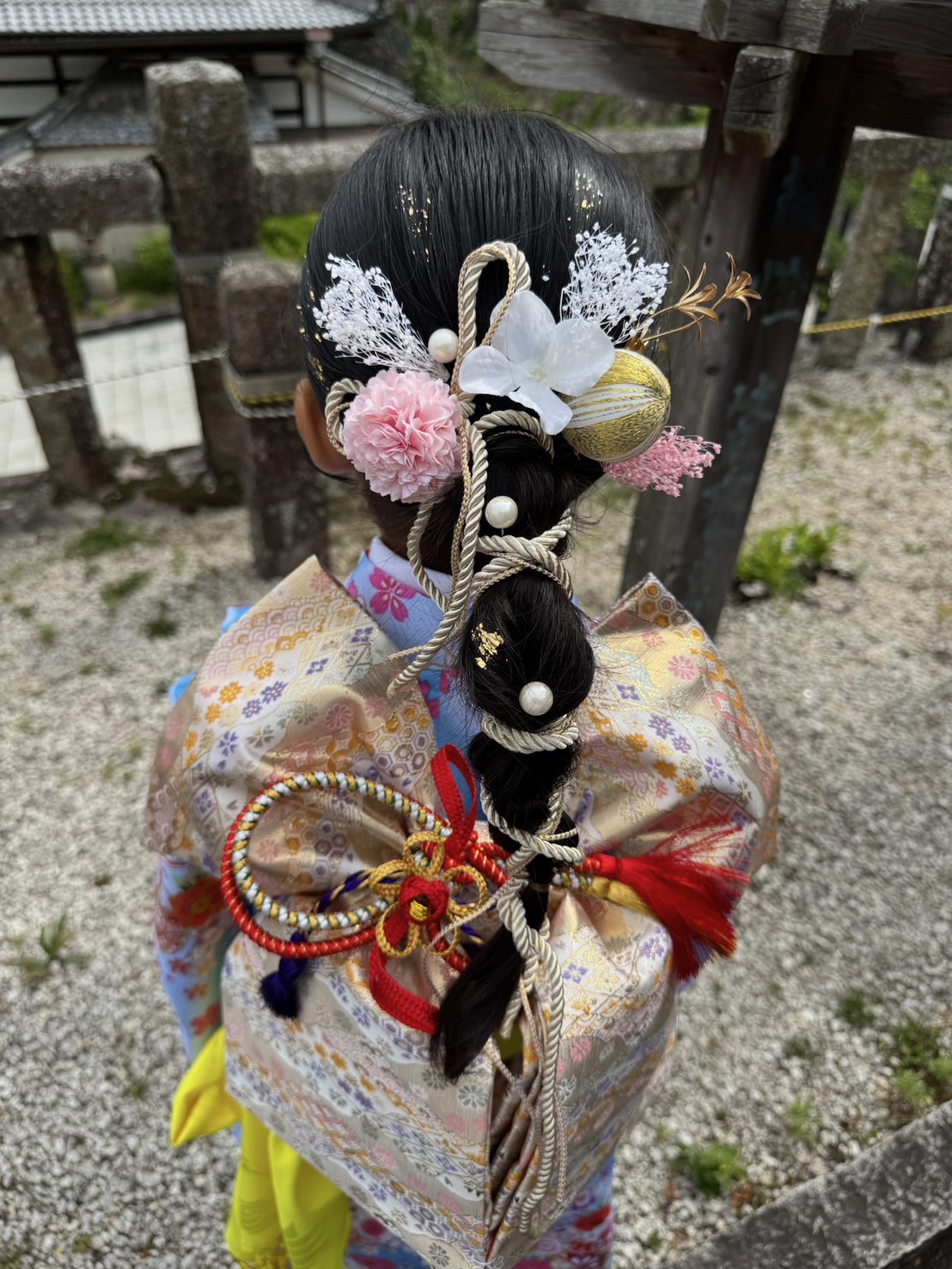 七五三　着付け　ヘアアレンジ　人気スタイリスト　ランキングが高い美容院　白髪染め　ハゲ予防　美革ストレート　岐阜柳津町　ヘアーラウル