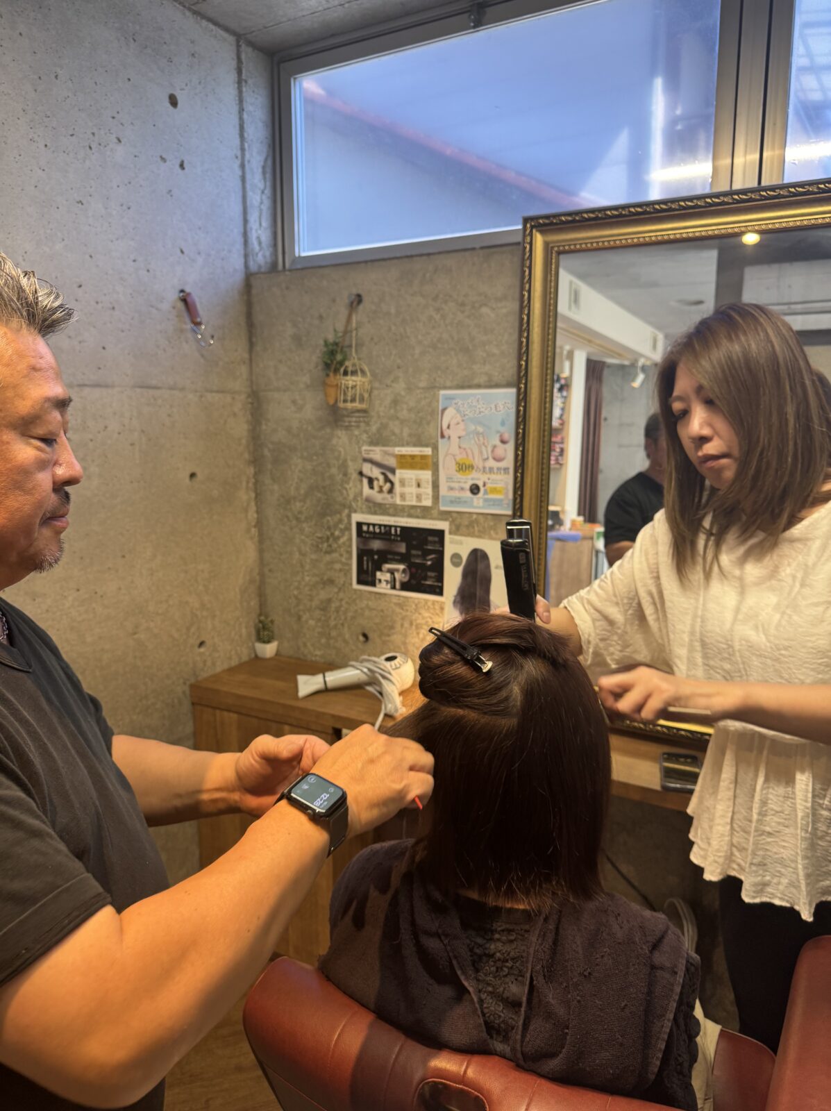 人気スタイリスト　ランキングが高い美容院　白髪染め　ハゲ予防　美革ストレート　岐阜柳津町　ヘアーラウル